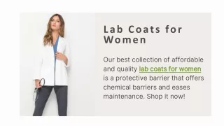 Lab Coats for Women