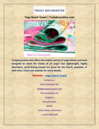 yoga beach towel trulydecorative com