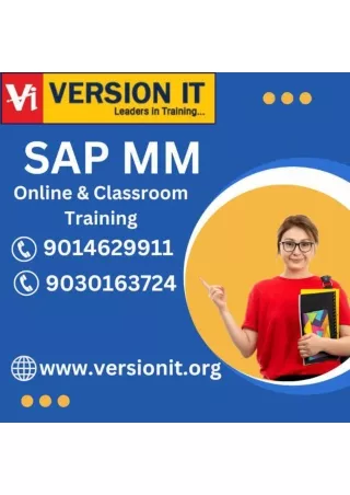 SAP MM Training In Hyderabad