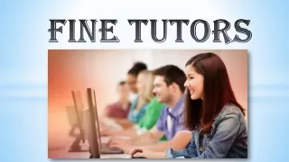 fine tutors