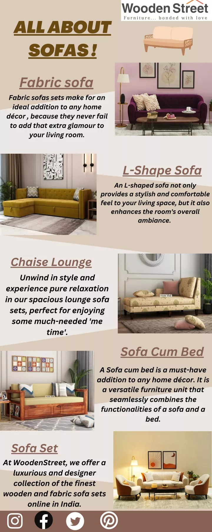 all about sofas