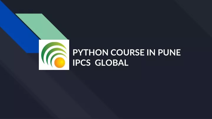 python course in pune ipcs global