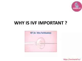 why is ivf important