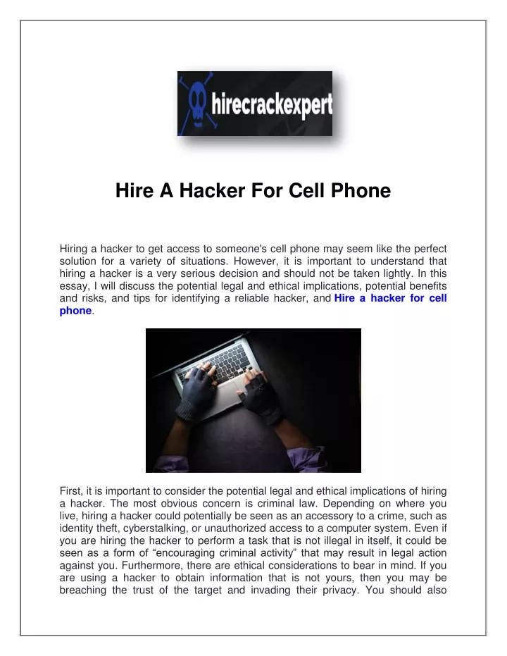 hire a hacker for cell phone