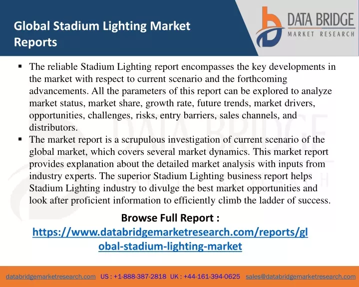 global stadium lighting market reports