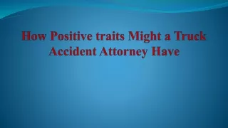 Truck Accident Attorneys