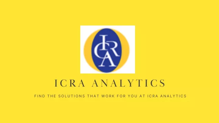 icra analytics