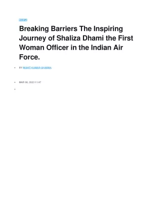 people breaking barriers the inspiring journey