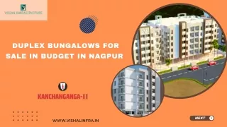 Duplex Bungalows for sale in budget in Nagpur