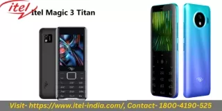 India's Finest Touch Screen And Keypad Phone  ItelIndia