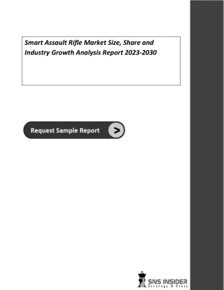 Smart Assault Rifle Market Size, Share and Industry Growth Analysis Report 2023-2030