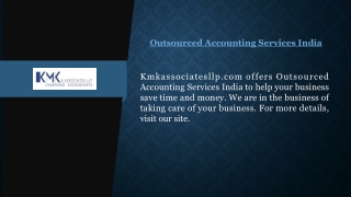 Outsourced Accounting Services India  Kmkassociatesllp