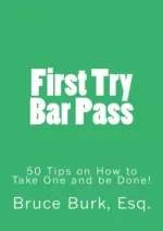 (PDF/DOWNLOAD) First Try Bar Pass: 50 Tips on How to Take One and Be Done! - slide 1
