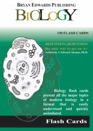 (PDF/DOWNLOAD) Biology (Flash Cards)