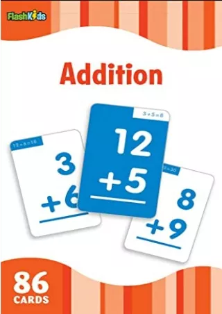 DOWNLOAD/PDF  Addition (Flash Kids Flash Cards)