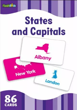 DOWNLOAD/PDF  States and Capitals (Flash Kids Flash Cards)