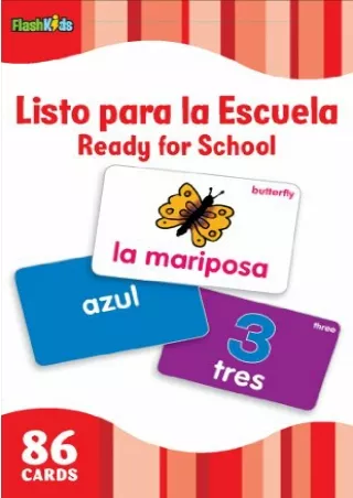 _PDF_ Listo Para la Escuela/Ready for School (Flash Kids Spanish Flash Cards) (F
