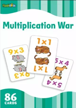 PDF/READ Multiplication War (Flash Kids Flash Cards)