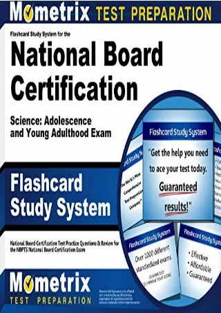 PDF/READ Flashcard Study System for the National Board Certification Science: Ad