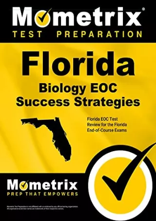 PDF/BOOK Florida Biology EOC Success Strategies Study Guide: Florida EOC Test Re