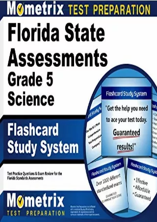 DOWNLOAD/PDF  Florida State Assessments Grade 5 Science Flashcard Study System: