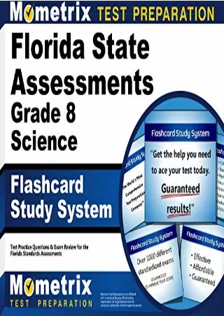 (PDF/DOWNLOAD) Florida State Assessments Grade 8 Science Flashcard Study System: