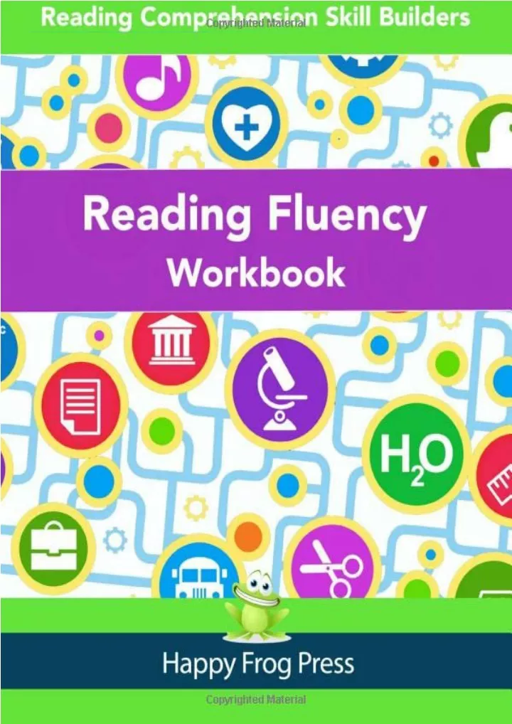 PPT - PDF/BOOK Reading Fluency Workbook (Reading Comprehension Skill ...