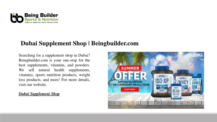 dubai supplement shop beingbuilder com