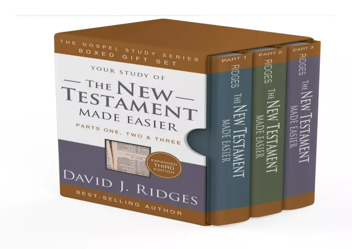 pdf the new testament made easier 3rd ed boxed