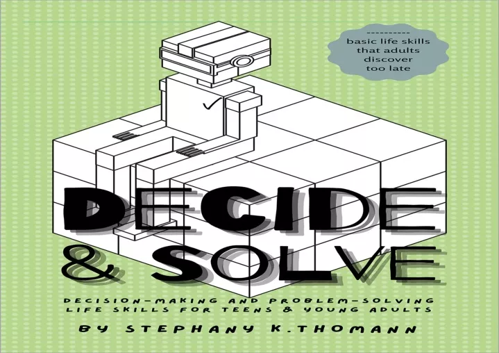 pdf decide and solve decision making and problem