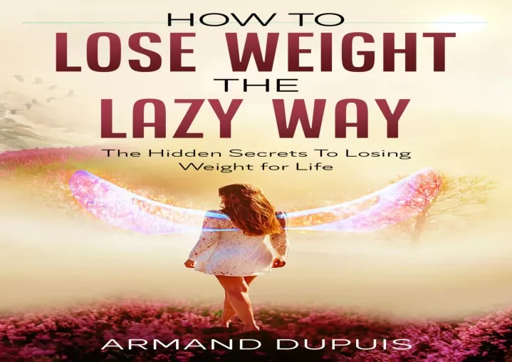 pdf how to lose weight the lazy way the no diet