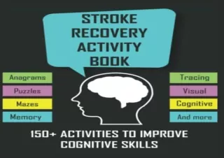 [PDF] Stroke Recovery Activity Book:: Puzzles Workbook for Aphasia and Traumatic