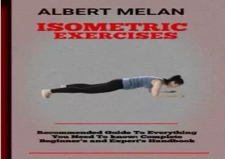[PDF] Isometric Exercises: An Instructional Manual On The Effective Use Of Isome