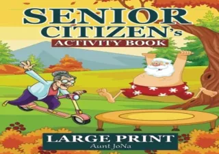 (PDF) Senior Citizen Activity Book: Puzzle book for seniors with Activities for
