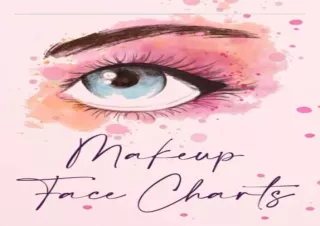 PDF Makeup Face Charts: Blank Makeup Face Chart Practice Book for Makeup Lovers