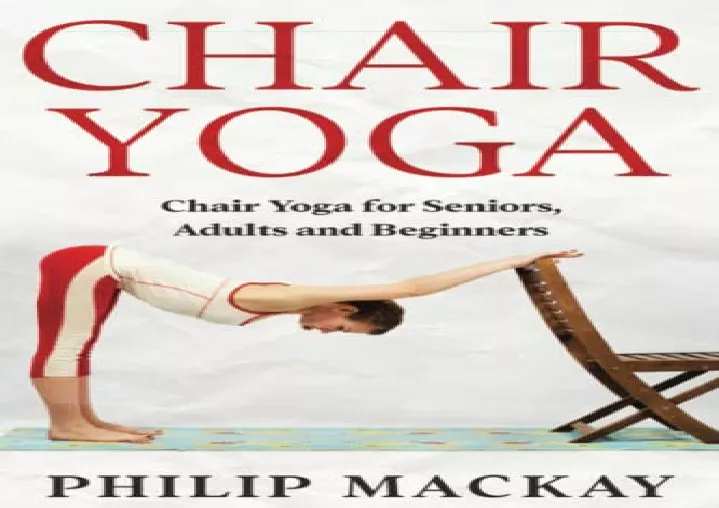 pdf chair yoga chair yoga for seniors adults