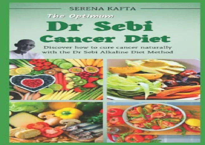 pdf the optimum dr sebi cancer diet discover