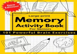 [PDF] Memory Activity Book for Dementia Patients: Includes relaxing memory activ