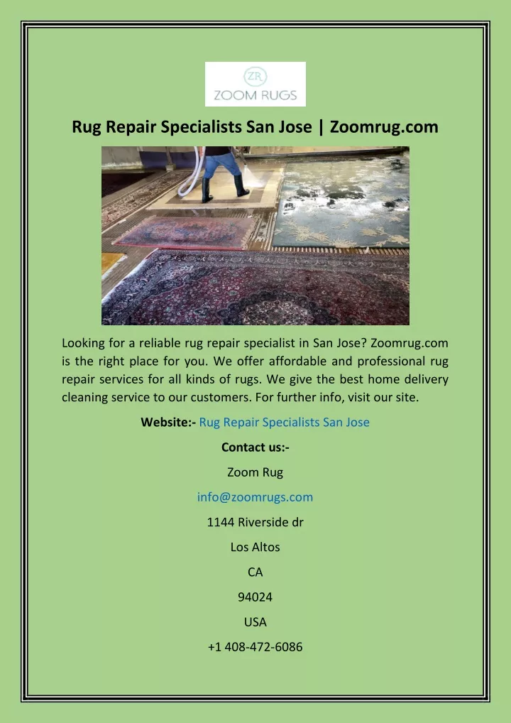 rug repair specialists san jose zoomrug com