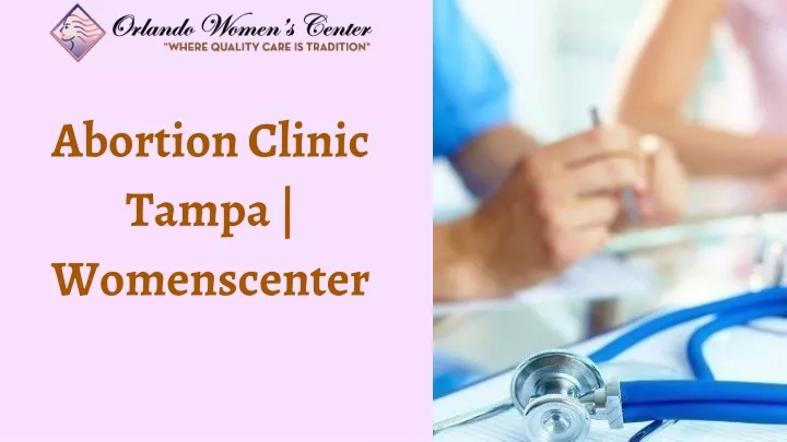 abortion clinic tampa womenscenter