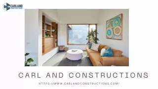 Build Your Dream Home with a Sustainable Home Builder in Melbourne - Carl and Constructions