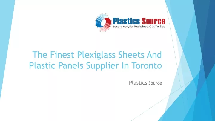 the finest plexiglass sheets and plastic panels supplier in toronto