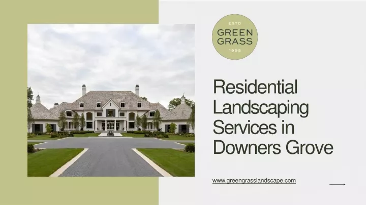 residential landscaping services in downers grove