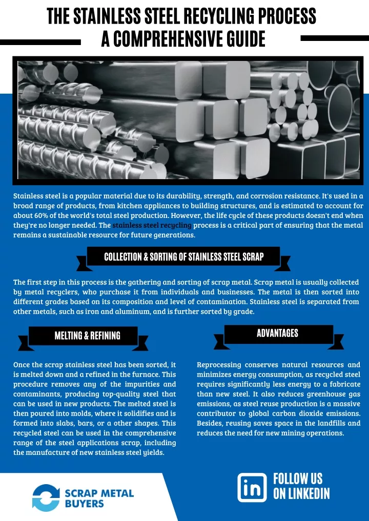 the stainless steel recycling process