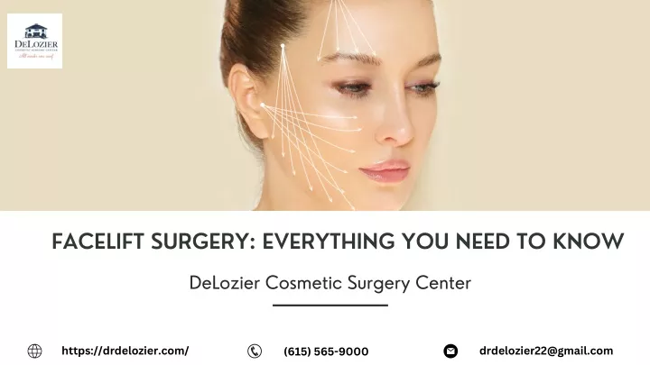 facelift surgery everything you need to know