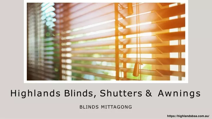 highlands blinds shutters awnings