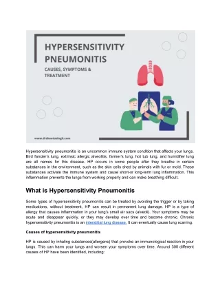Hypersensitivity Pneumonitis_ causes, symptoms & treatment