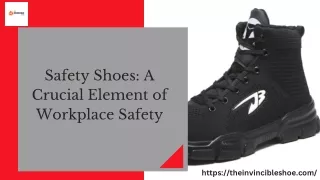 The Significance of Safety Shoes in the Workplace