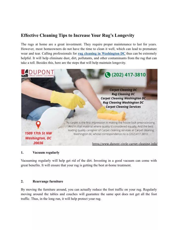 effective cleaning tips to increase your