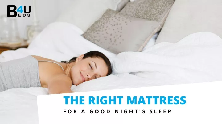 the right mattress